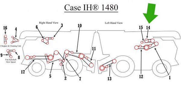 244422A1 Rotor Drive Belt Case